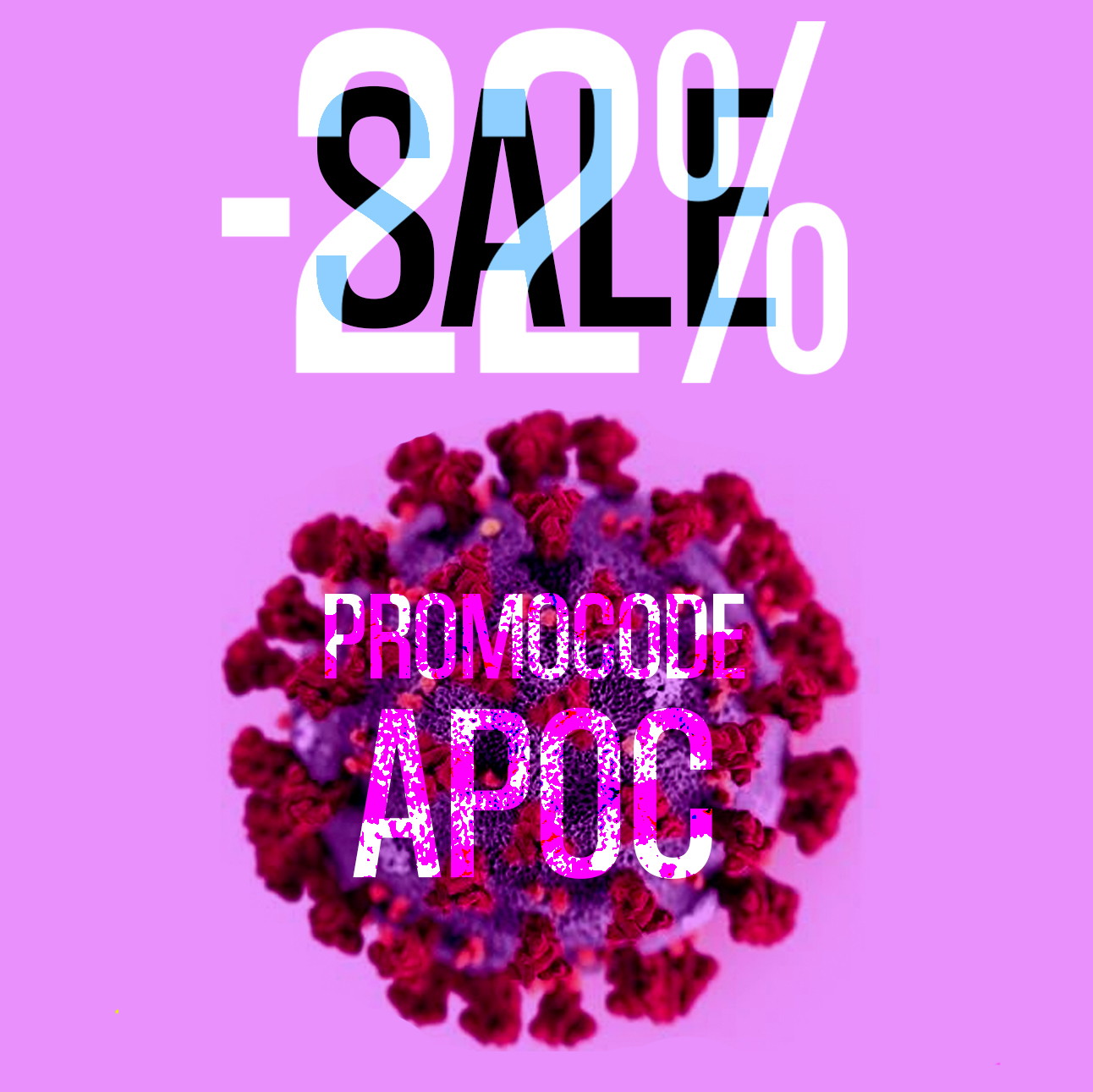 Всем апокалипсис и скидку 22% по промокоду APOC !